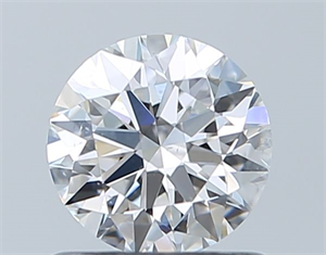 Foto Diamante Natural 0.77 quilates, Redondo , Color E, claridad SI2 y certificado GIA de