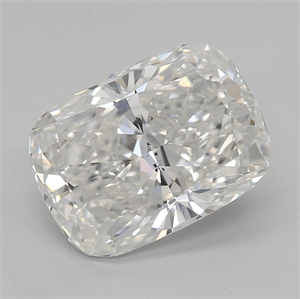 Foto Diamante Natural 2.73 quilates, Del cojín , Color G, claridad SI1 y certificado GIA de