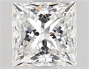 Natural Diamond 0.80 Carats, Princess with  Cut, E Color, VS1 Clarity and Certified by GIA