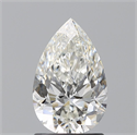 Natural Diamond 1.31 Carats, Pear with  Cut, H Color, VS2 Clarity and Certified by GIA