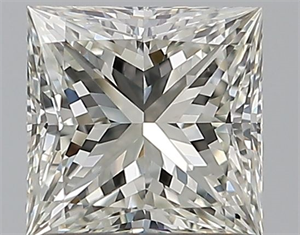 Foto Diamante Natural 1.01 quilates, Princesa , Color J, claridad VVS1 y certificado GIA de