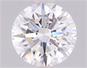 Lab Grown Diamond 2.00 Carats, Round with Ideal Cut, D Color, IF Clarity and Certified by IGI