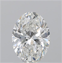 Natural Diamond 1.20 Carats, Oval with  Cut, G Color, VVS1 Clarity and Certified by GIA