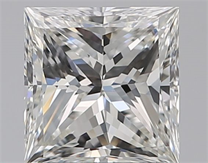 Picture of Natural Diamond 1.00 Carats, Princess with  Cut, G Color, VS1 Clarity and Certified by GIA