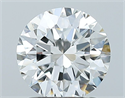 Diamante Natural 1.40 quilates, Redondo , Color F, claridad FL y certificado GIA