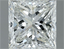 Natural Diamond 0.71 Carats, Princess with  Cut, I Color, VS2 Clarity and Certified by GIA