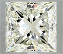 Diamante Natural 4.51 quilates, Princesa , Color K, claridad VS2 y certificado IGI
