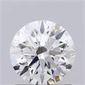 Del inventario de diamantes de laboratorio, 0.83 quilates, Redondo , Color D, claridad VVS2 y certificado IGI