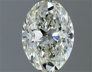 Picture of Natural Diamond 0.80 Carats, Oval with  Cut, J Color, VVS1 Clarity and Certified by IGI