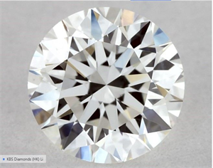 Foto Diamante Natural 0.55 quilates, Redondo , Color H, claridad VS1 y certificado GIA de