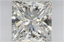 Natural Diamond 1.01 Carats, Princess with  Cut, F Color, VS1 Clarity and Certified by GIA