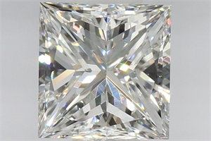 Picture of Natural Diamond 1.01 Carats, Princess with  Cut, F Color, VS1 Clarity and Certified by GIA