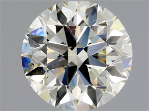 Picture of Natural Diamond 1.50 Carats, Round with Excellent Cut, M Color, SI1 Clarity and Certified by GIA
