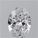 Diamante Natural 0.86 quilates, Ovalado , Color D, claridad SI1 y certificado GIA
