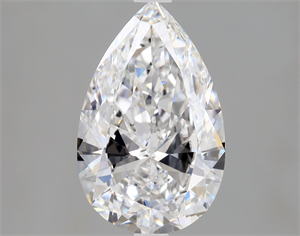 Picture of Natural Diamond 1.80 Carats, Pear with  Cut, D Color, SI1 Clarity and Certified by GIA