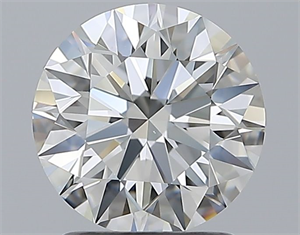 Foto Diamante Natural 1.61 quilates, Redondo , Color H, claridad VS1 y certificado GIA de