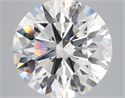 Lab Grown Diamond 6.71 Carats, Round with Ideal Cut, G Color, VS2 Clarity and Certified by IGI