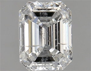 Foto Diamante Natural 1.00 quilates, Esmeralda , Color G, claridad SI2 y certificado HRD de