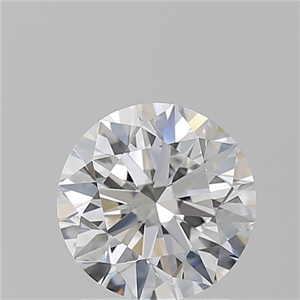 Foto Diamante Natural 1.70 quilates, Redondo , Color E, claridad IF y certificado GIA de