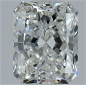 Natural Diamond 0.50 Carats, Radiant with  Cut, H Color, VS1 Clarity and Certified by GIA
