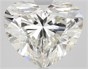 Natural Diamond 2.77 Carats, Heart with  Cut, I Color, SI1 Clarity and Certified by GIA
