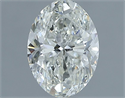 Diamante Natural 1.01 quilates, Ovalado , Color I, claridad SI1 y certificado IGI