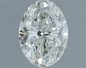 Foto Diamante Natural 1.01 quilates, Ovalado , Color I, claridad SI1 y certificado IGI de