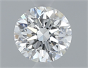 Natural Diamond 0.40 Carats, Round with Very Good Cut, E Color, VS2 Clarity and Certified by GIA