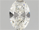 Natural Diamond 0.70 Carats, Oval with  Cut, I Color, VVS2 Clarity and Certified by GIA