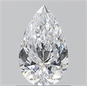 Diamante Natural 0.90 quilates, De pera , Color D, claridad VVS1 y certificado GIA