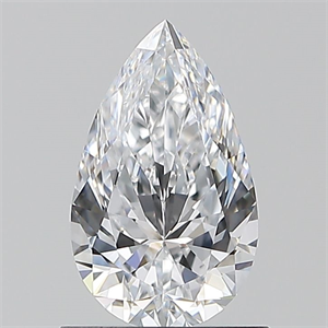 Foto Diamante Natural 0.90 quilates, De pera , Color D, claridad VVS1 y certificado GIA de