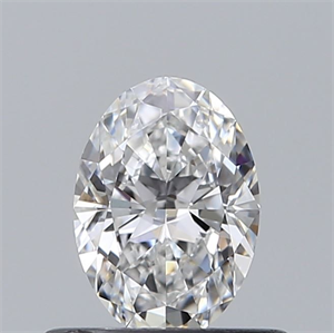 Picture of Natural Diamond 0.50 Carats, Oval with  Cut, D Color, VS1 Clarity and Certified by GIA