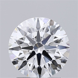 Picture of Lab Grown Diamond 1.57 Carats, Round with Ideal Cut, D Color, VS1 Clarity and Certified by IGI