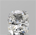 Natural Diamond 0.82 Carats, Cushion with  Cut, H Color, VVS1 Clarity and Certified by GIA