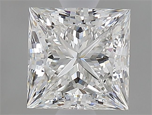 Foto Diamante Natural 1.05 quilates, Princesa , Color G, claridad VS1 y certificado GIA de