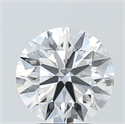Del inventario de diamantes de laboratorio, 3.02 quilates, Redondo , Color E, claridad VVS1 y certificado IGI