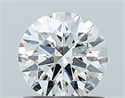 Natural Diamond 0.70 Carats, Round with Excellent Cut, G Color, SI2 Clarity and Certified by GIA