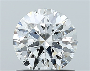 Picture of Natural Diamond 0.70 Carats, Round with Excellent Cut, G Color, SI2 Clarity and Certified by GIA