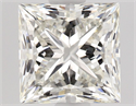 Natural Diamond 0.93 Carats, Princess with  Cut, I Color, VVS2 Clarity and Certified by GIA