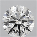 Del inventario de diamantes de laboratorio, 2.70 quilates, Redondo , Color F, claridad VS1 y certificado IGI