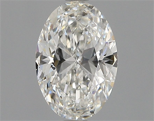 Picture of Natural Diamond 0.71 Carats, Oval with  Cut, H Color, SI2 Clarity and Certified by GIA