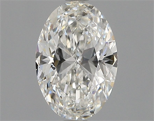 Picture of Natural Diamond 0.71 Carats, Oval with  Cut, H Color, SI2 Clarity and Certified by GIA