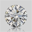 Natural Diamond 0.70 Carats, Round with Excellent Cut, E Color, VS2 Clarity and Certified by GIA