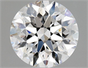 Diamante Natural 1.00 quilates, Redondo , Color D, claridad IF y certificado GIA