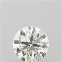 Diamante Natural 0.41 quilates, Redondo , Color H, claridad VS1 y certificado IGI