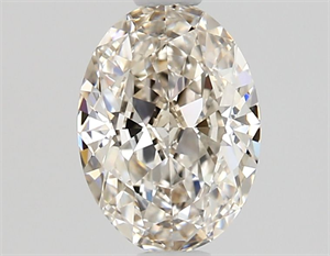 Foto Diamante Natural 0.70 quilates, Ovalado , Color I, claridad VS1 y certificado GIA de