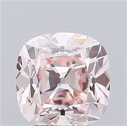 Picture of Lab Grown Diamond 2.01 Carats, CUSHION MODIFIED with  Cut, Fancy Intense Pink Color, VS1 Clarity and Certified by IGI