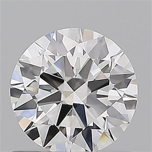 Picture of Natural Diamond 0.74 Carats, Round with Excellent Cut, F Color, IF Clarity and Certified by GIA