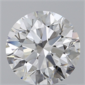 Diamante Natural 2.04 quilates, Redondo , Color F, claridad VS2 y certificado GIA
