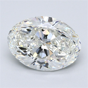 Foto Diamante Natural 4.01 quilates, Ovalado , Color I, claridad VS1 y certificado GIA de